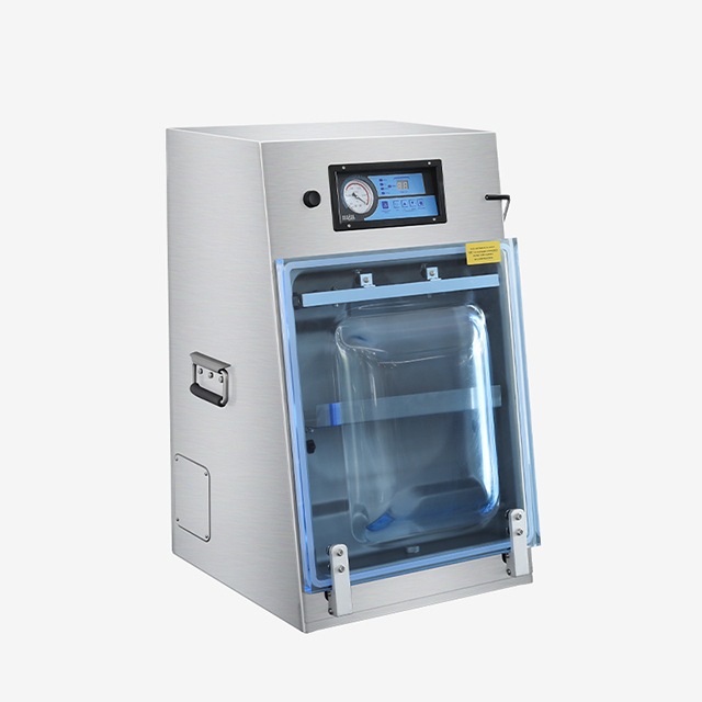 Máquina de envasado al vacío vertical de cámara única para arroz HVV-410T/1A