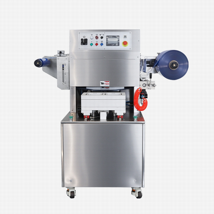 Máquina de envasado de gas de vacío de bandeja HVT-450M