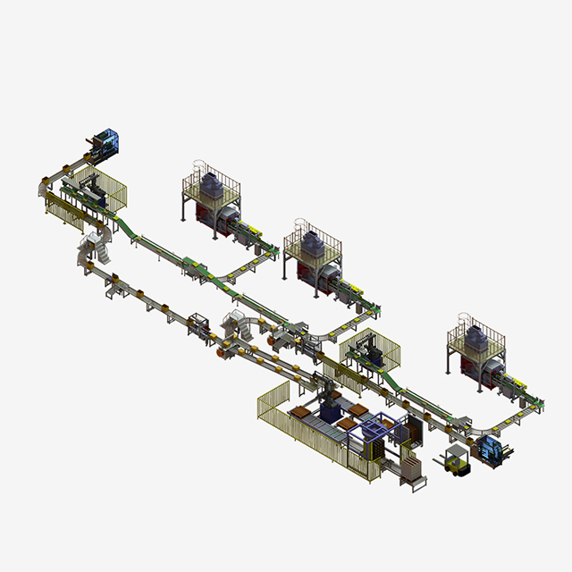 Línea de producción automática y de producción automática de bolsas pesadas XFB