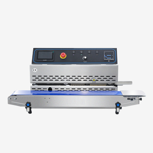 Sellador de banda continua horizontal Hualian con impresión de tinta y función de codificación FRP-810i